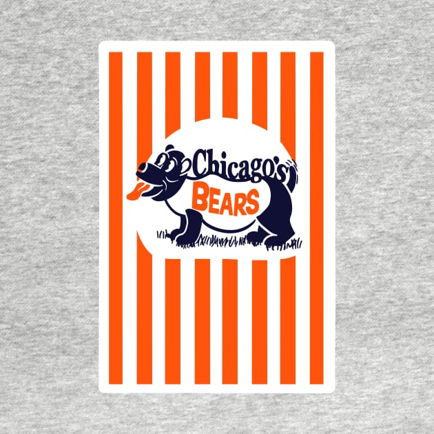 Chicago's Bears (Portillo's) by Croke Art 🐸